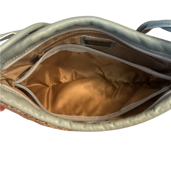 Paolo Masi Tweed and Leather Bag - Picture 10 of 13